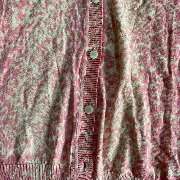 Talbots Pink 3/4 sleeve button down - Picture 3 of 3